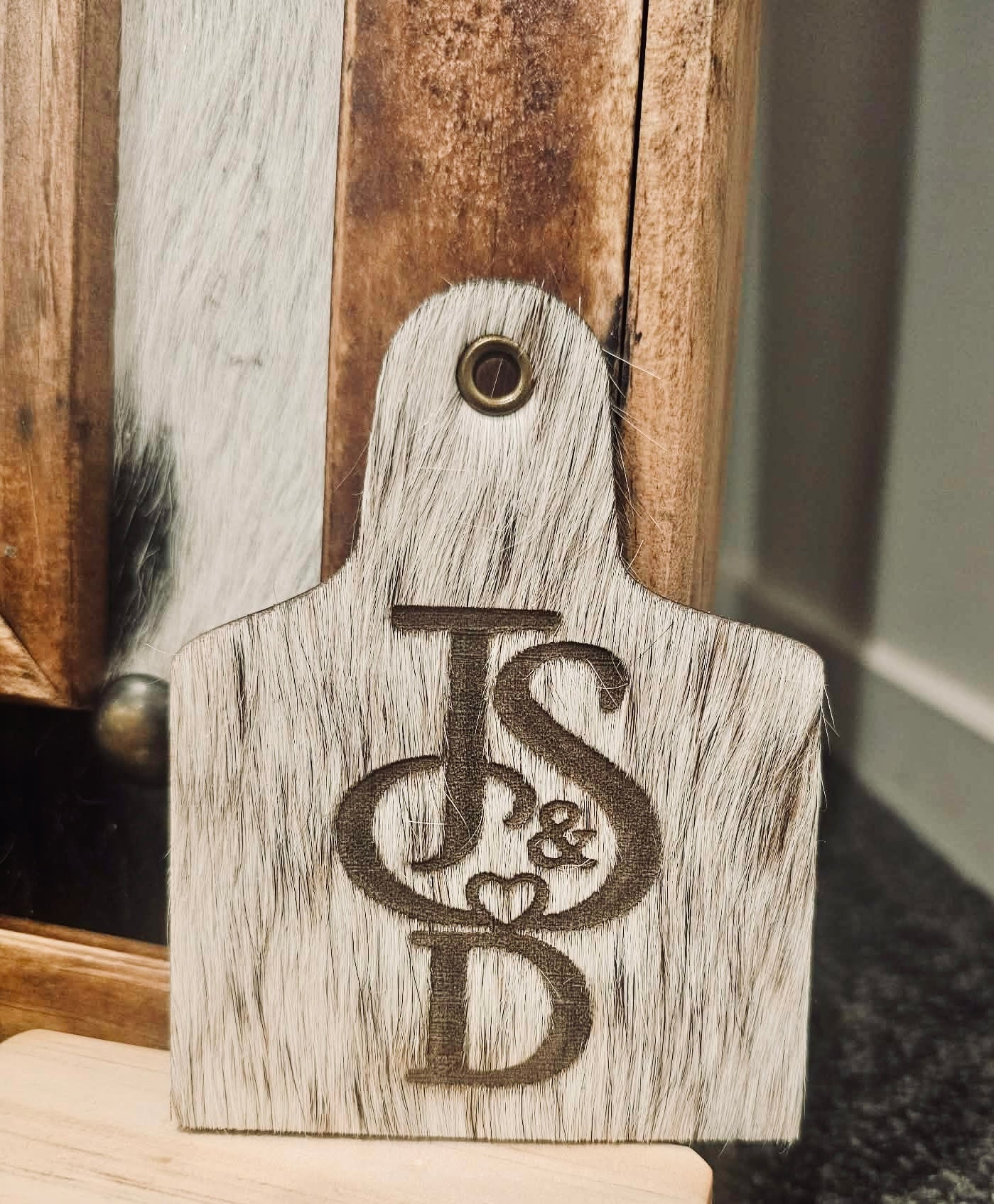 Cowhide Tag - Custom