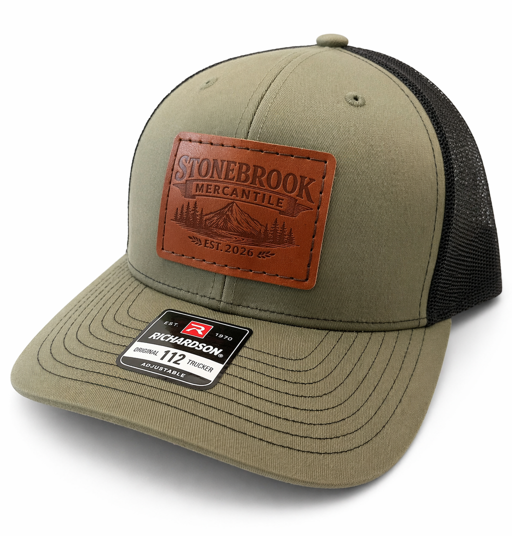 Trucker Cap - Stonebrook Merc Leather
