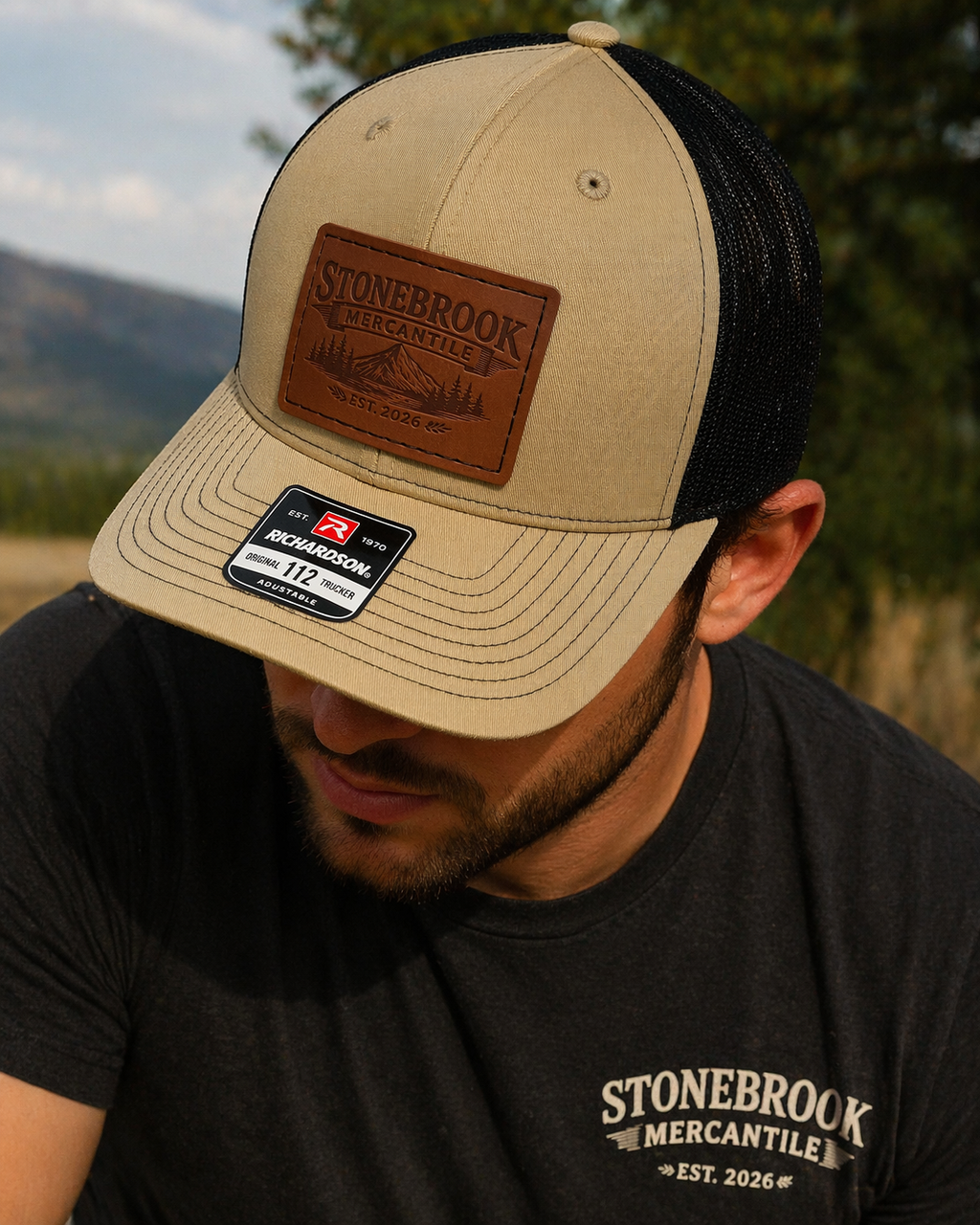 Trucker Cap - Stonebrook Merc Leather