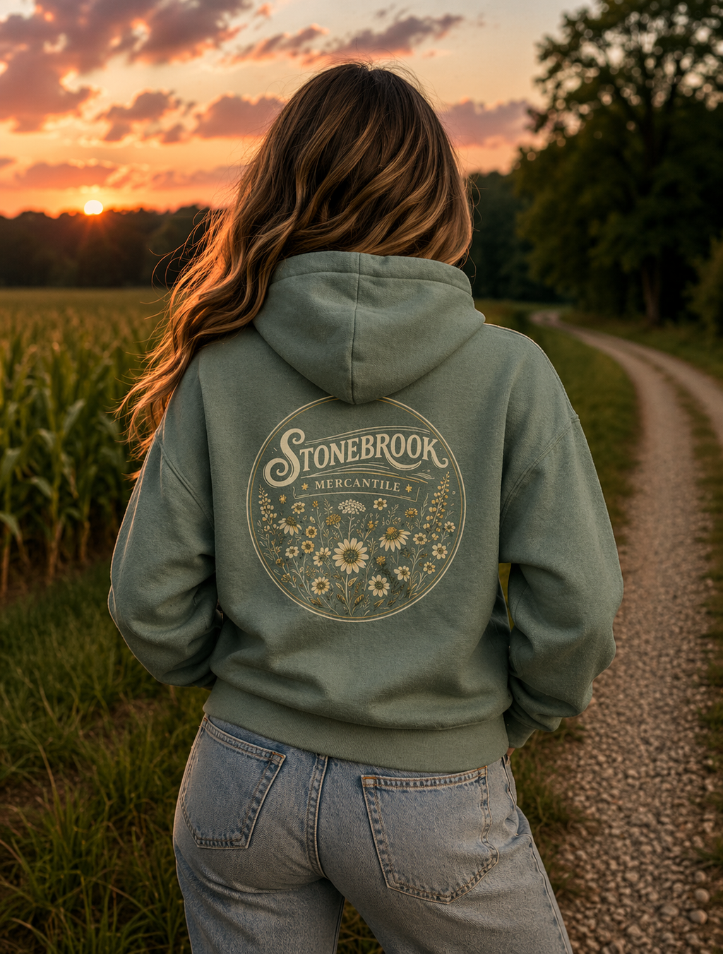 Stonebrook Mercantile Wildflower Sage - Women's